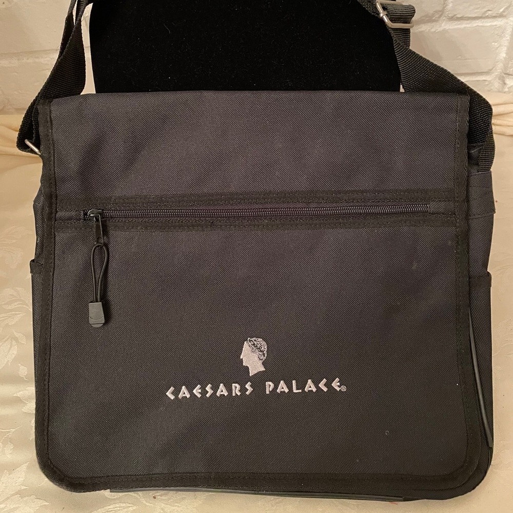 Caesar’s Palace book bag; purse; cross body; Messenger bag (OLCC)